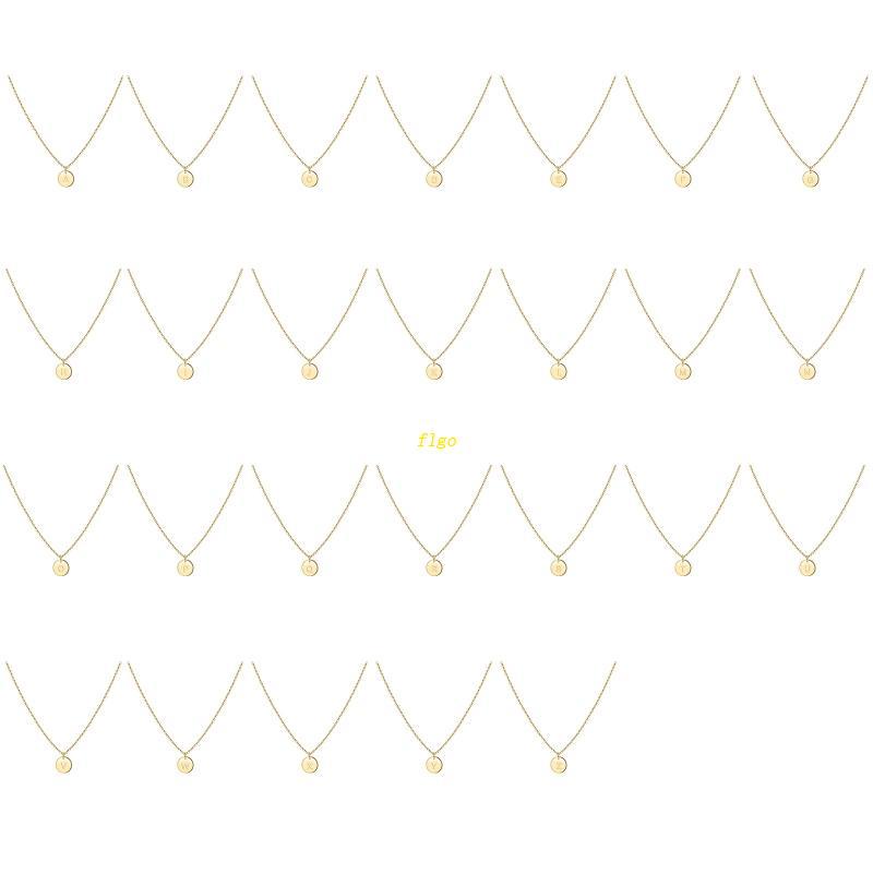 Vòng cổ Vàng Mặt Chữ Thời Trang Có Thể Điều Chỉnh