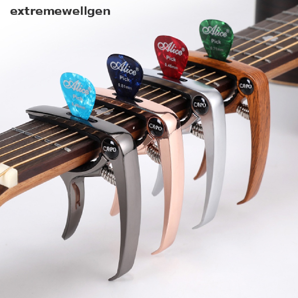 Kẹp Capo Bằng Kim Loại Cho Đàn Guitar Acoustic / Điện / Cổ Điển