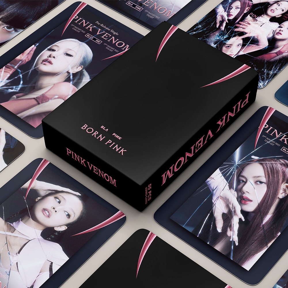 Set 55 Tấm Ảnh Lomo Card Nhóm Nhạc BLACKPINK