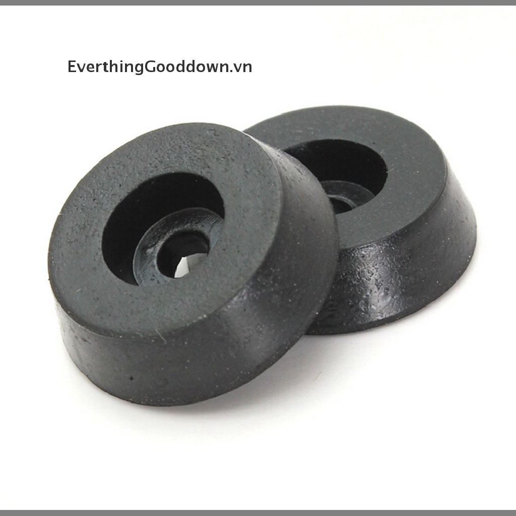 Everthinggooddown set 20 Miếng Lót Chân Bàn Ghế Bằng Cao Su Bảo Vệ Sàn Nhà Kích Thước 18x15x5mm vn