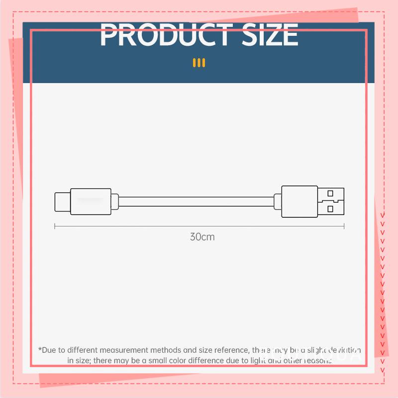 2A Dây Cáp Sạc Nhanh USB Type-C 30m Cho điện thoại OPPO/VIVO/Huawei/XiaoMi-BA