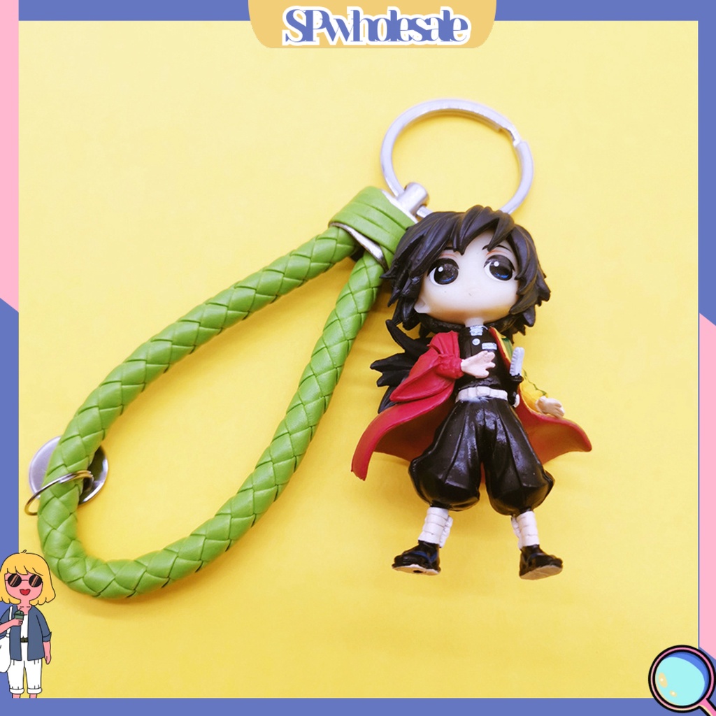 <SPwholesale> Móc Khóa Điện Thoại Hình Hoạt Hình Demon Slayer