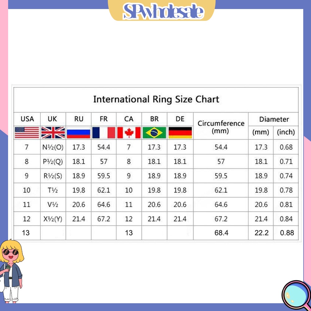 <SPwholesale> Nhẫn Đính Đá Hai Tông Màu Thời Trang Dành Cho Nam
