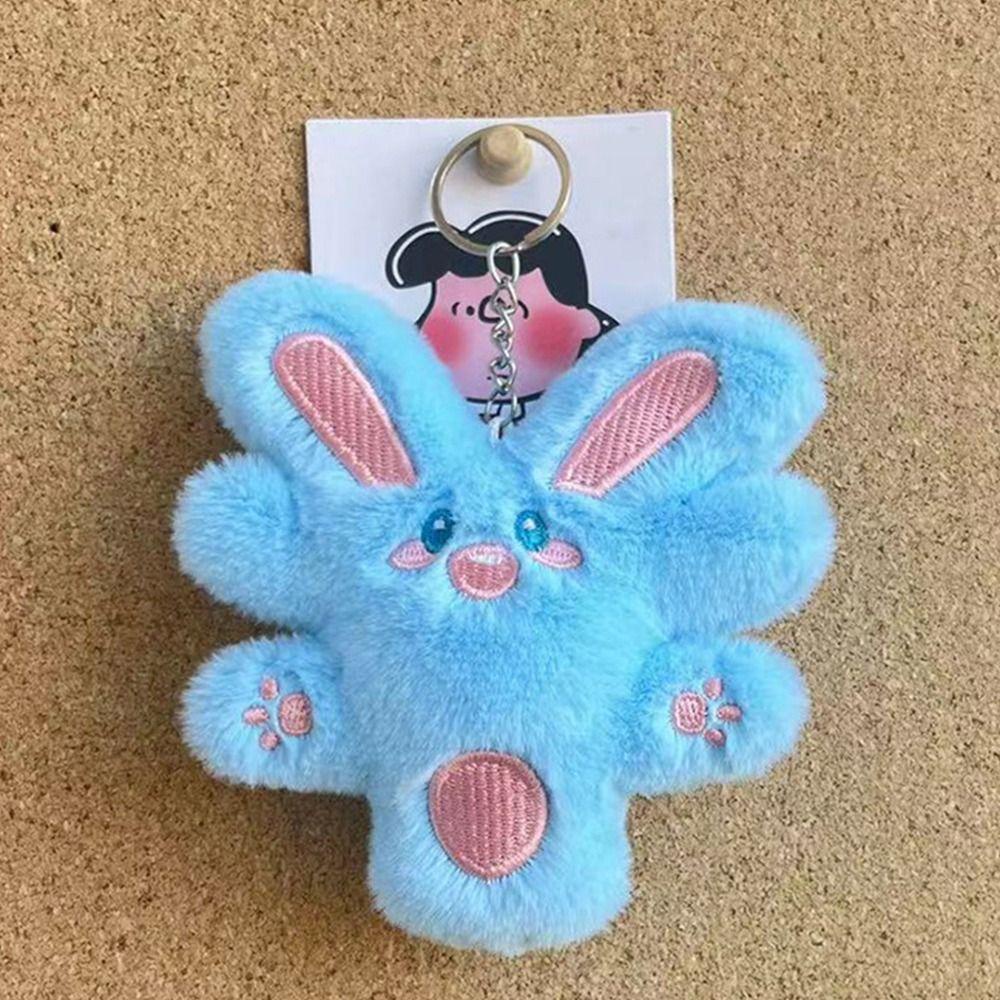 [COD] Móc Khóa Búp Bê Hoạt Hình Thỏ Giàu Có Móc Khóa Sáng Tạo Cho Nữ