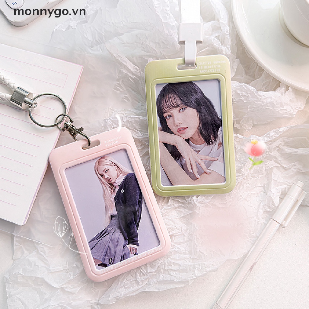 Monnygo Bộ Thẻ Cứng Hình Hoa Tulip Điều Khiển Truy Cập Thẻ ID Bảo Vệ Cho Học Sinh Truy Cập