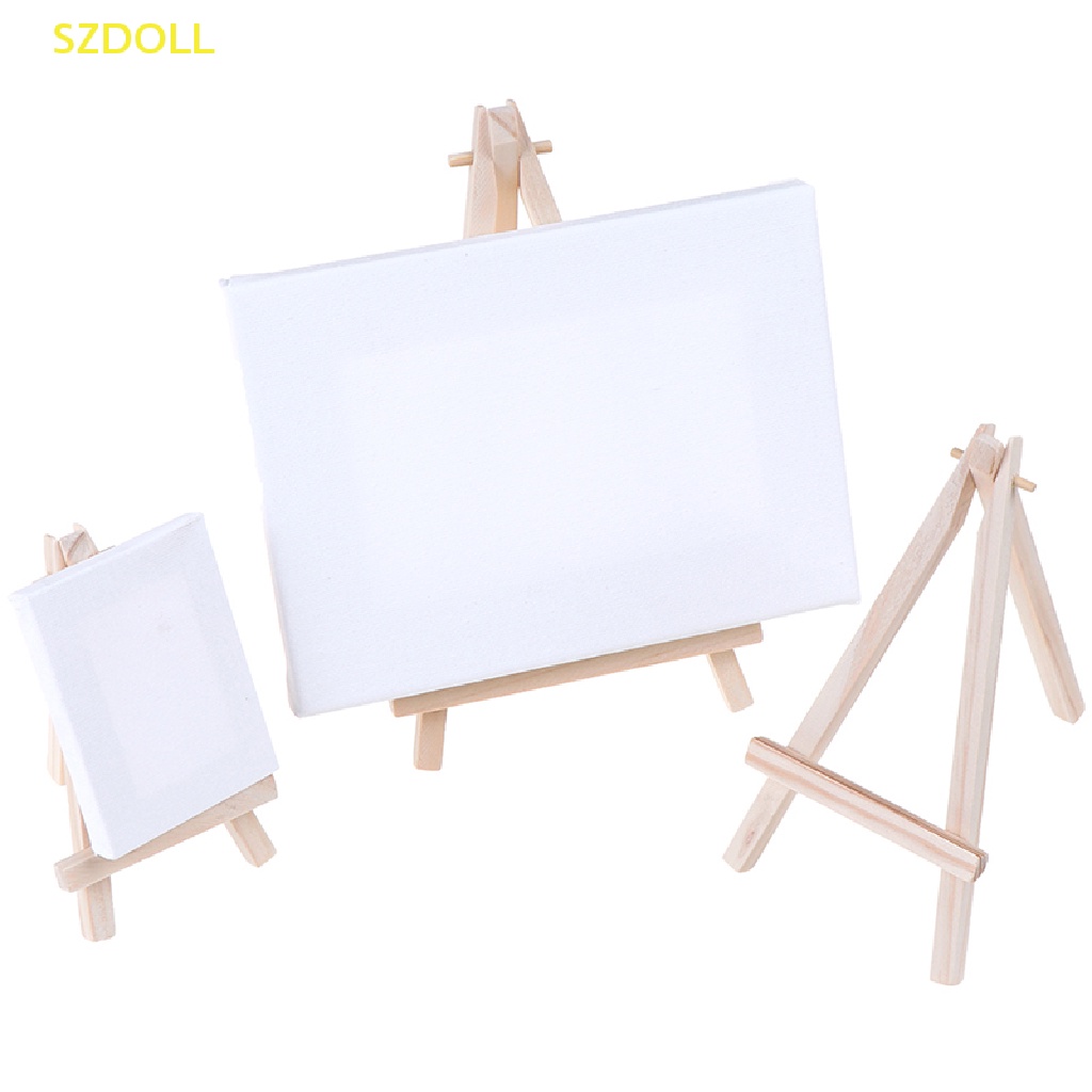 Giá Đỡ Ba Chân Mini Bằng Vải Bạt Dùng Trưng Bày Thẻ / Danh Thiếp