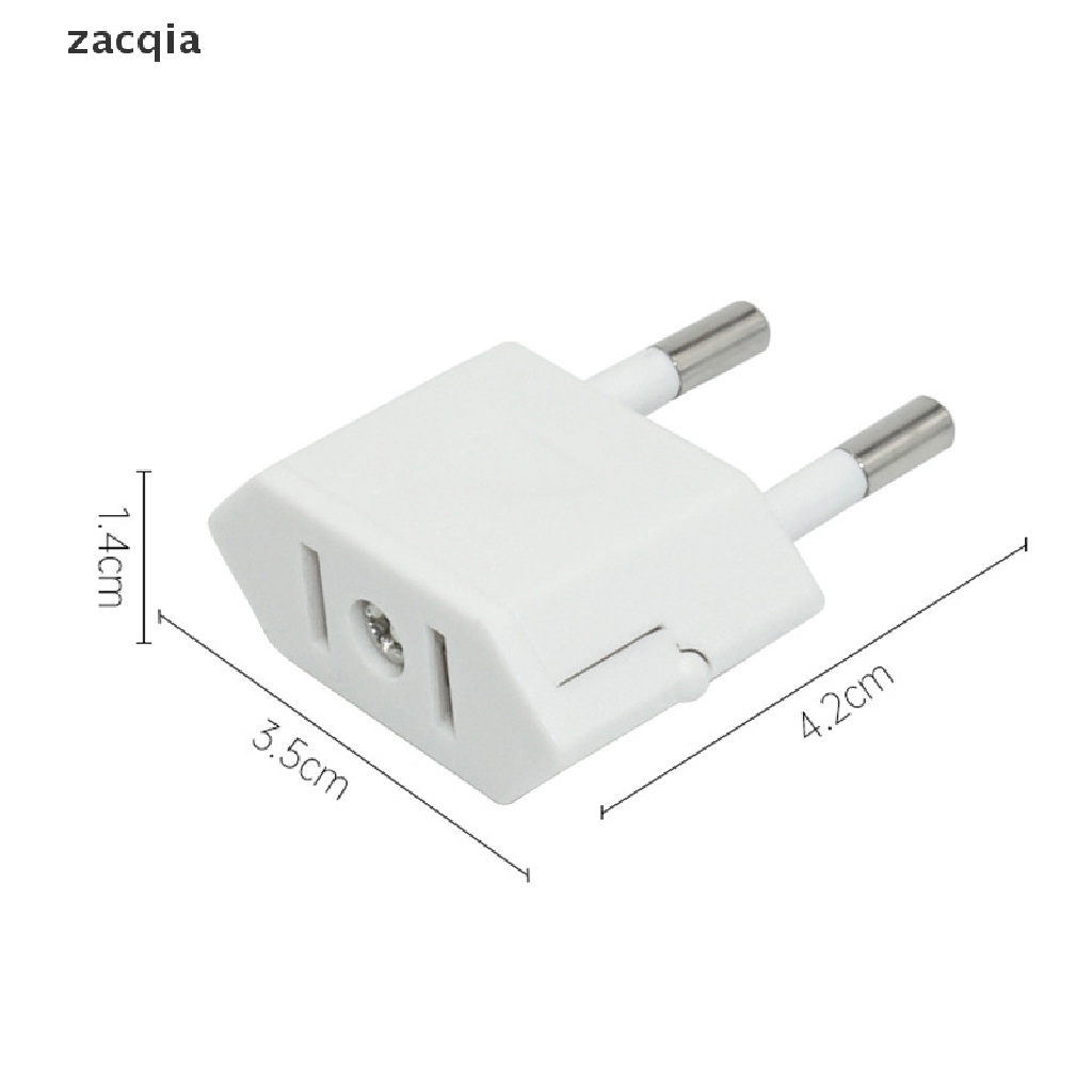 Phích Cắm Chuyển Đổi 2 Chấu US Sang EU Chuyên Dụng