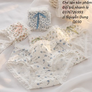 Quần Lót Nữ Cotton MORI Kháng Khuẩn Hoa Thời Trang ( Q030 ). Hàng Săn Sale. Mẫu Mới.