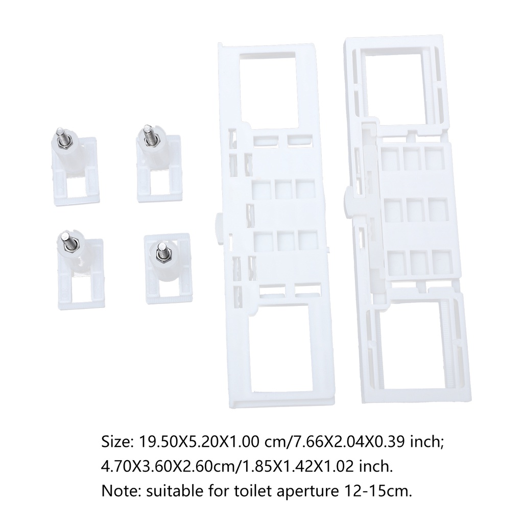 Set 2 Ốc Vít Thay Thế Cho Bồn Cầu Tiện Dụng