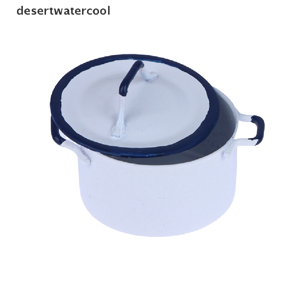 Nồi Nấu Ăn Có Nắp Tỉ Lệ 1: 12 Trang Trí Nhà Búp Bê