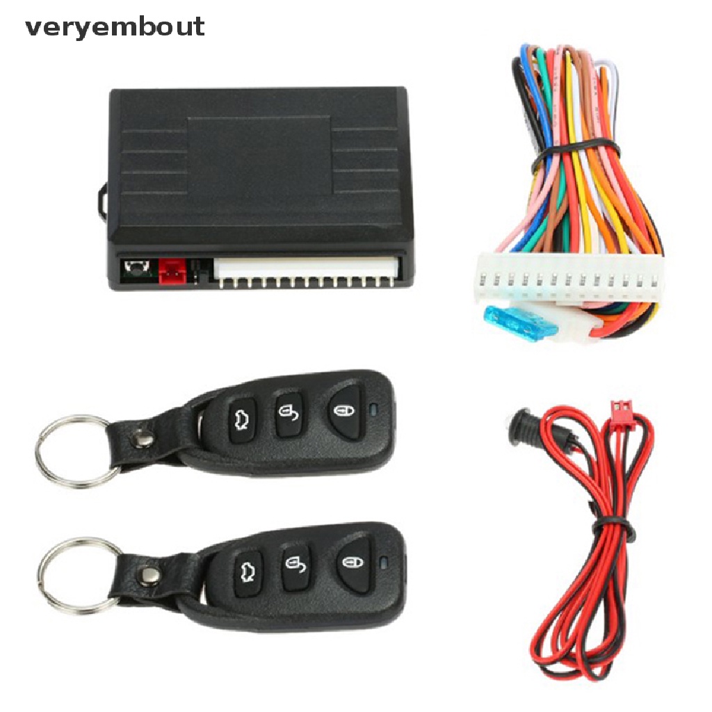 Hệ Thống Khóa Trung Tâm Không Chìa Khóa Với Nút Thả Cốp Xe Hơi Thông Dụng