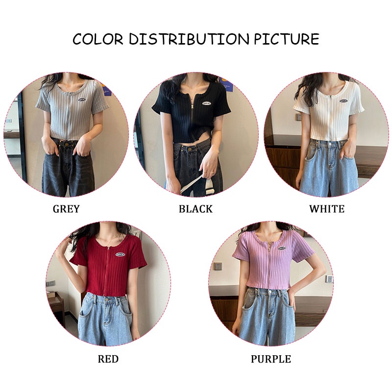 Aphrod Áo Thun Dệt Kim Lụa Băng Cảm Giác Thời Trang Hot Girl Cho Nữ