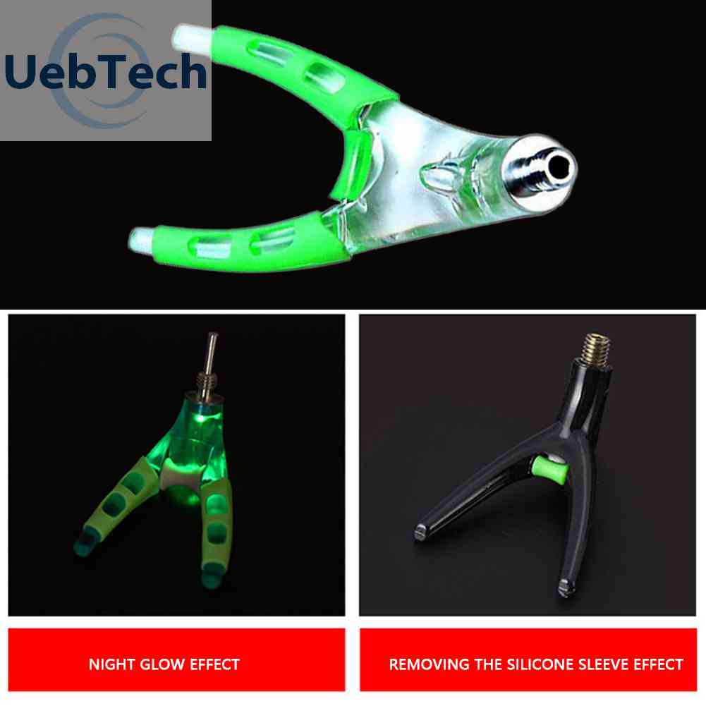 Giá Đỡ Cần Câu Cá Bằng Silicone Chống Trượt Phát Sáng