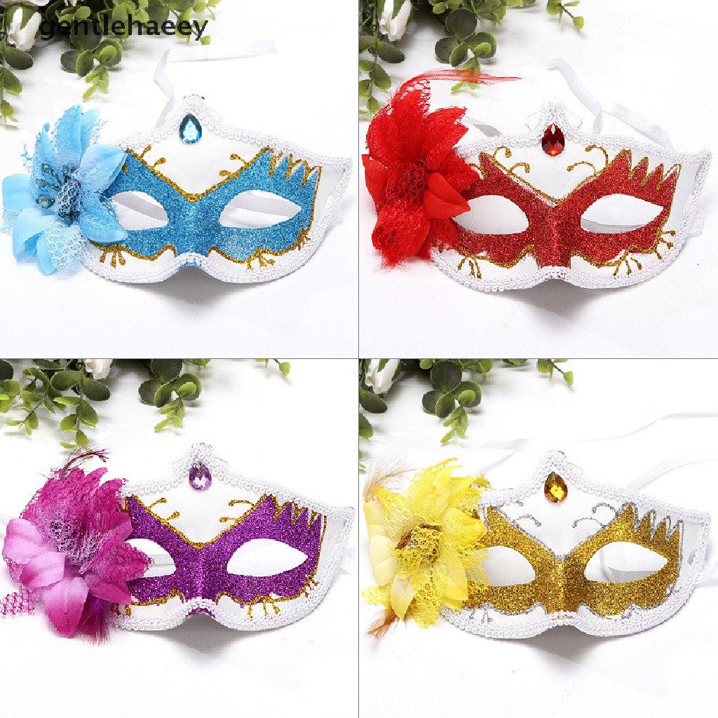 Mặt Nạ Hóa Trang Gent Đính Kim Cương Giả Quyến Rũ Cho Nữ