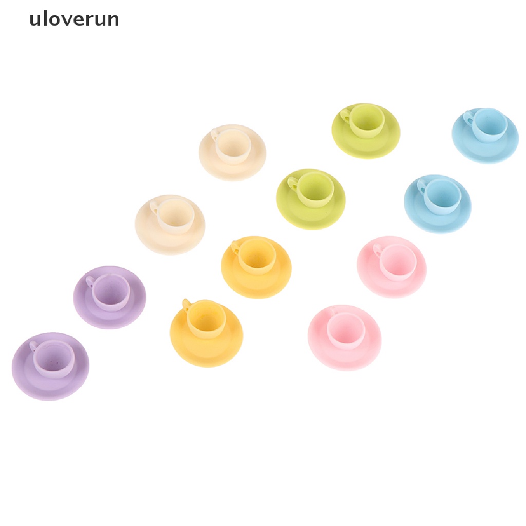 Set 2 Ly Cà Phê Mini Xinh Xắn Cho Nhà Búp Bê