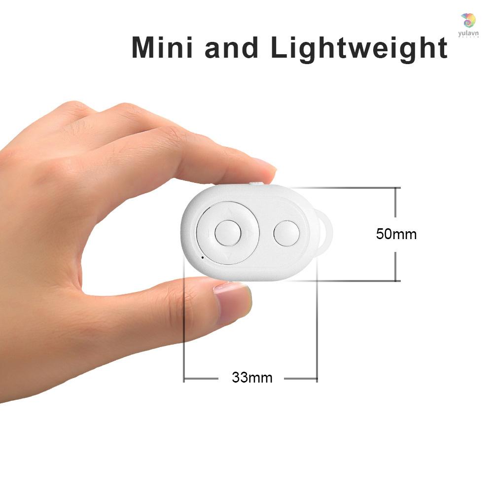 Điều Khiển Từ Xa Mini Không Dây Phạm Vi 10M Tương Thích Với iOS / Android