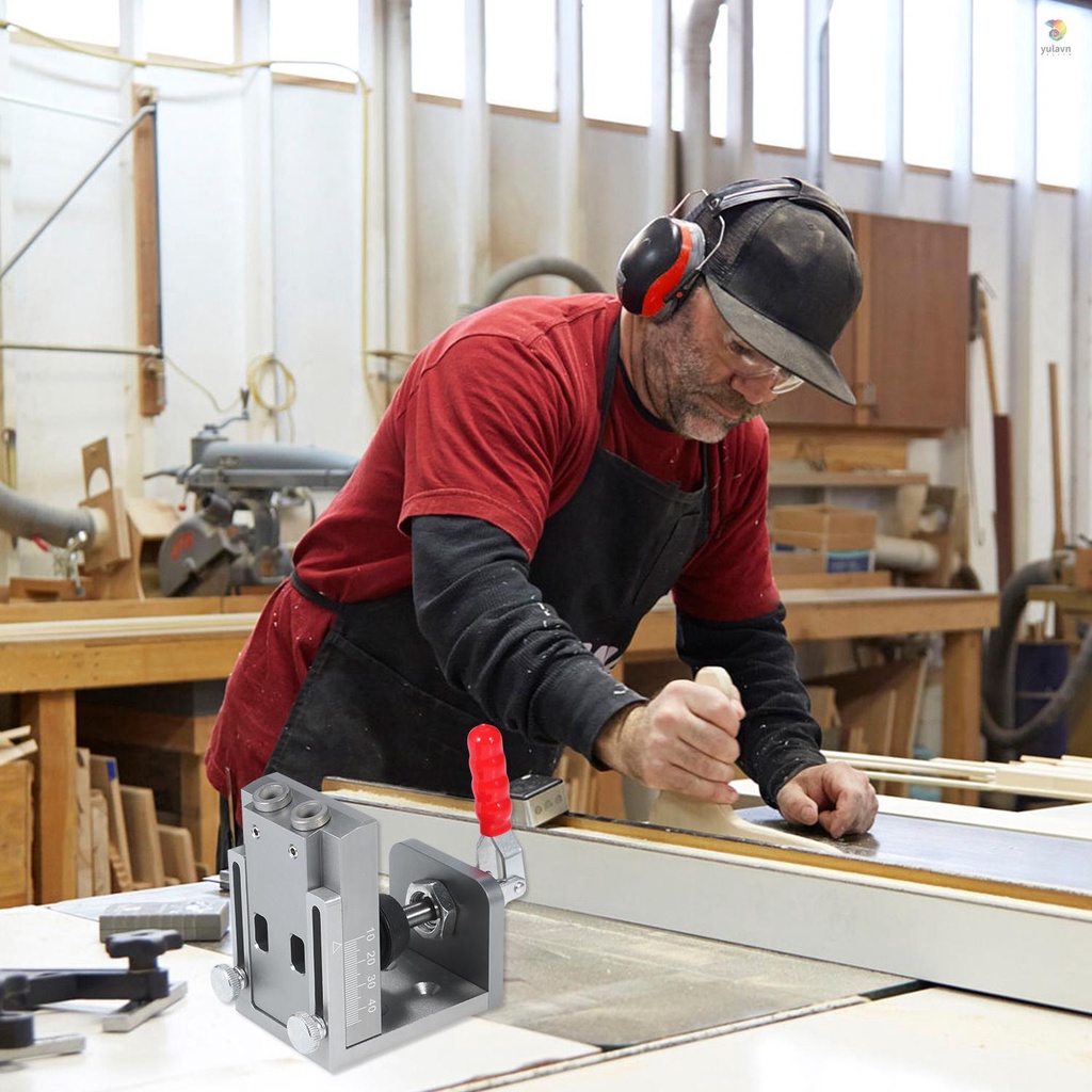 Bộ Dụng Cụ Định Vị Lỗ Khoan 15 Độ Bằng Hợp Kim Nhôm Chuyên Dụng