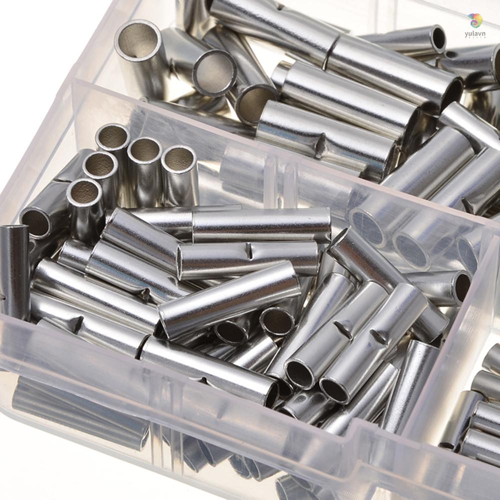 Hộp 200 Đầu Nối Dây Điện Cách Nhiệt Không Cần Khoan Kèm Hộp Đựng Ốp