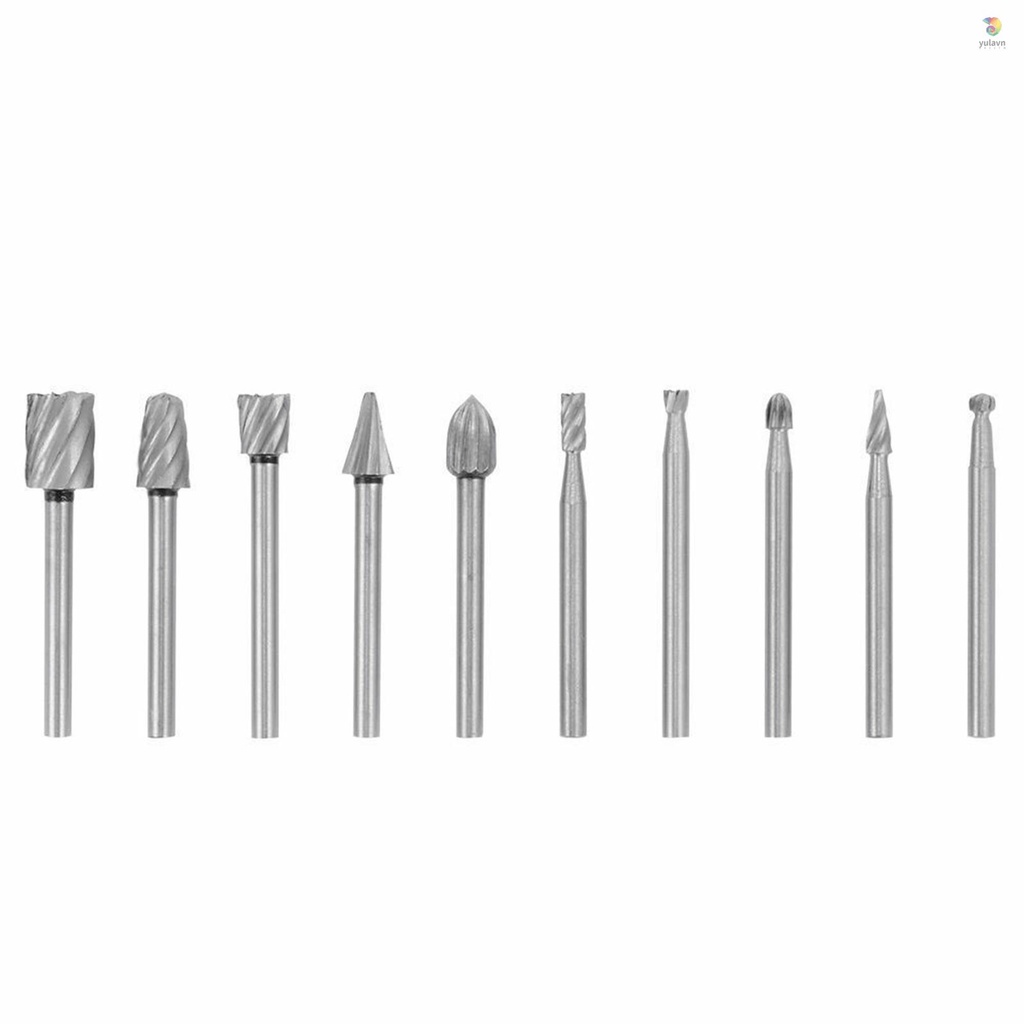 Set 10 Mũi Khoan 1 / 8 "Chuyên Dụng Cho Máy Xoay