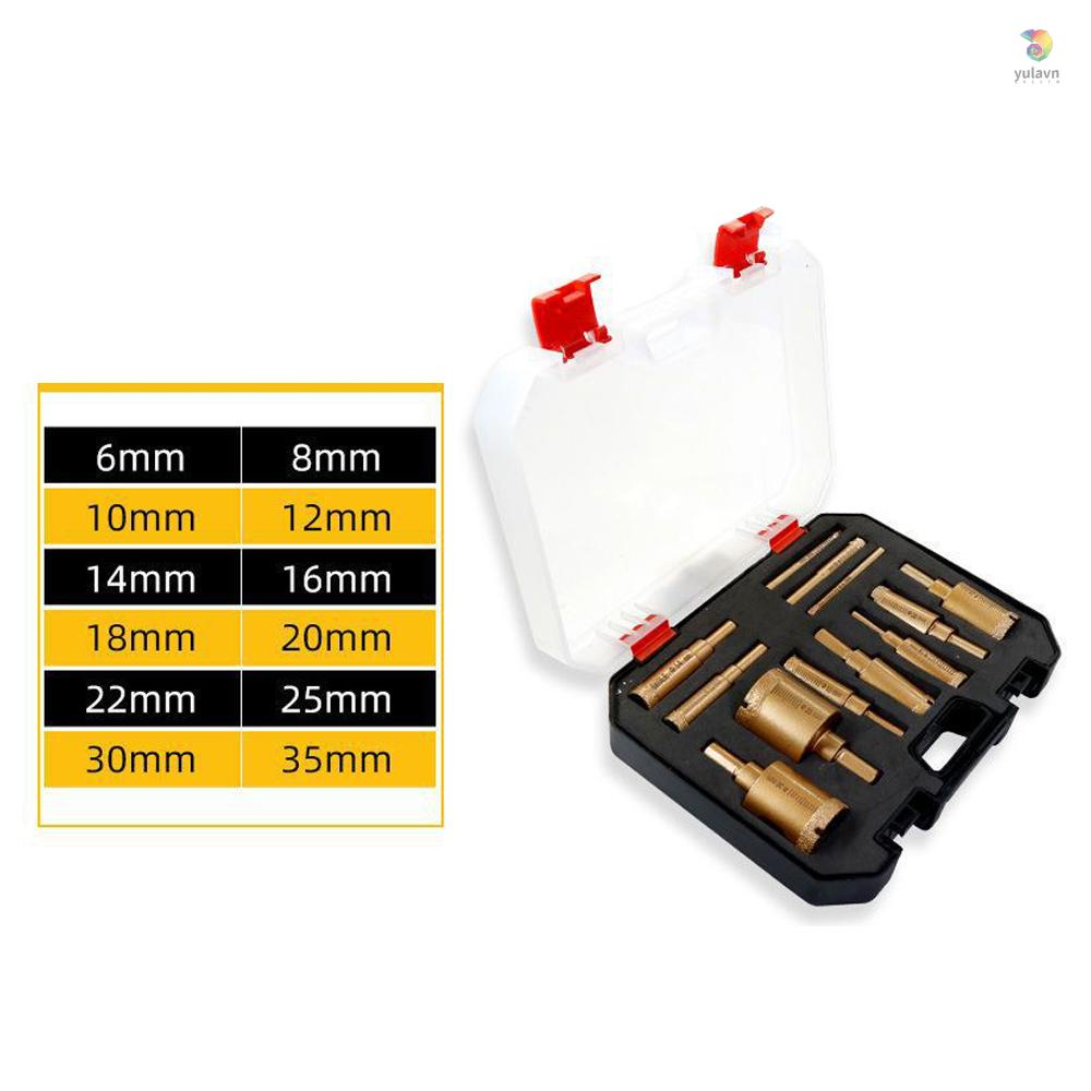 Mũi Khoan Gạch Men / Gạch Men / Đá Cẩm Thạch Có Hộp Đựng Tiện Lợi