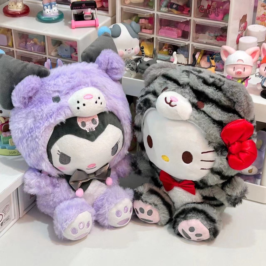 Mới Thú Nhồi Bông Hình Chú Hổ Hoạt Hình Cinnamoroll Đáng Yêu