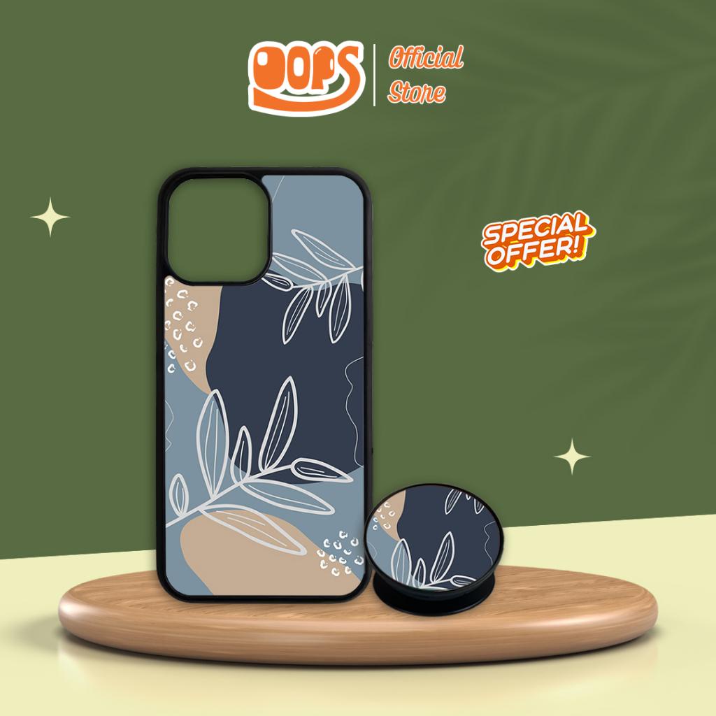 Combo Ốp lưng iPhone và Giá đỡ điện thoại Tropical Oops OPCBP041