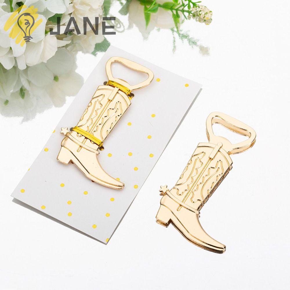 Dụng Cụ Mở Nắp Chai Hình Giày Bốt Cao Bồi Thiết Kế Mới|Phụ Kiện Trang Trí Đám Cưới Nhiều Màu Sắc Dễ Thương