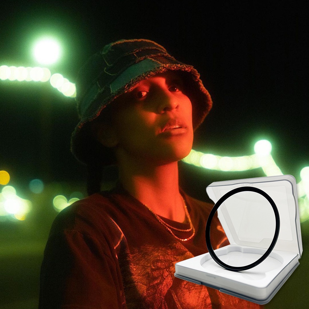 Kính Lọc Ánh Sáng Trắng Đen 77 72 67 82mm Cho Máy Ảnh