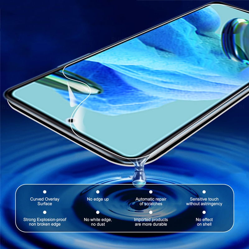 Miếng Dán PPF Hydrogel Mềm Trong Suốt Bảo Vệ Màn Hình Cho Xiaomi Mi Redmi Note 12 11 Pro 12S 11S
