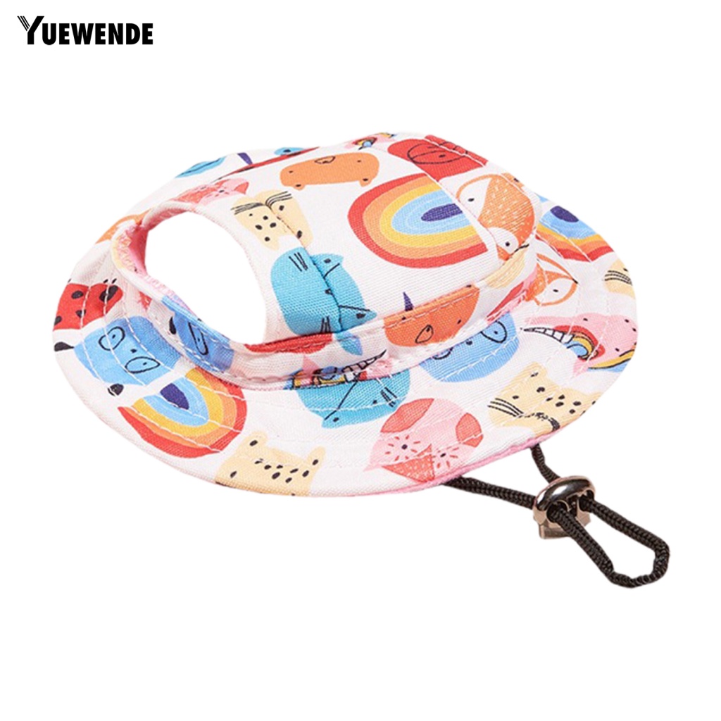 Yue.z Mũ Công Viên Cung Cấp Nhiều Kiểu Dáng Có Khóa Điều Chỉnh Dành Cho Thú Cưng