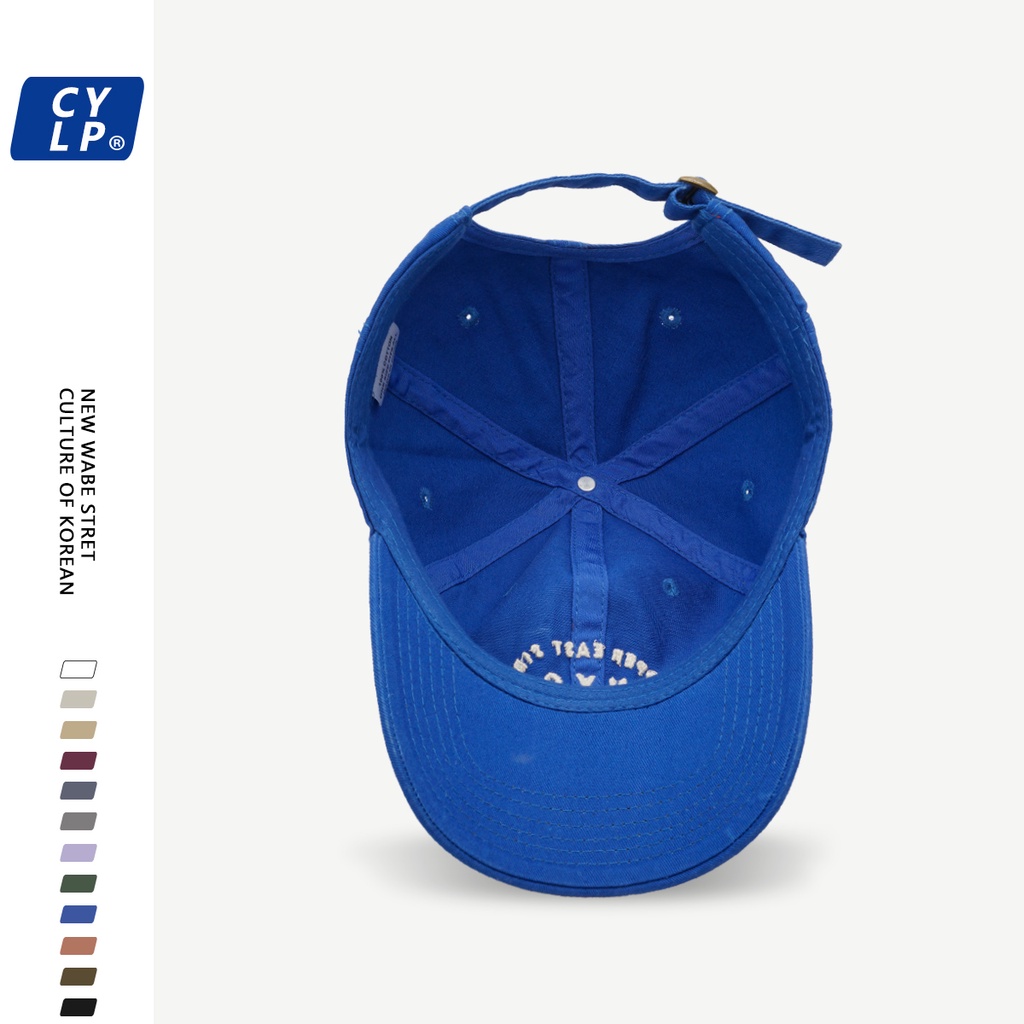 Mũ Lưỡi Trai Thêu Chữ NYC Phong Cách Hàn Quốc Chất Lượng Cao