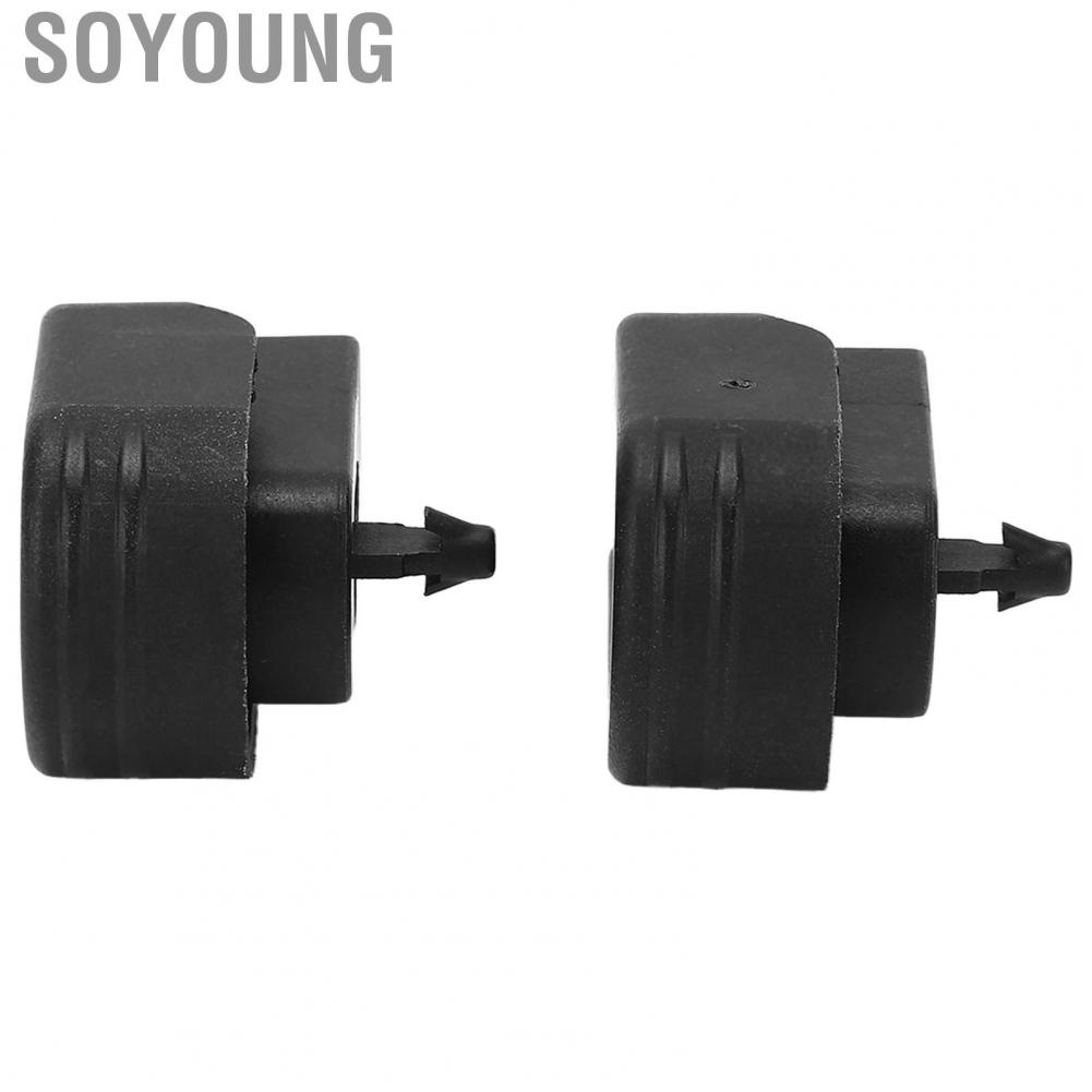 Soyoung Rear Right Tailgate Bushing  84131760 Impact Resistant Long Service Life 2 Pcs for Car