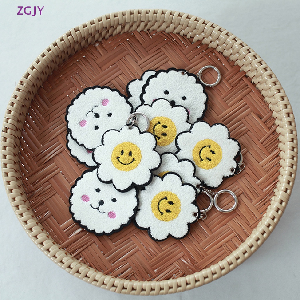 Móc Khóa Hình Hoa Hướng Dương Cười Dễ Thương Mới