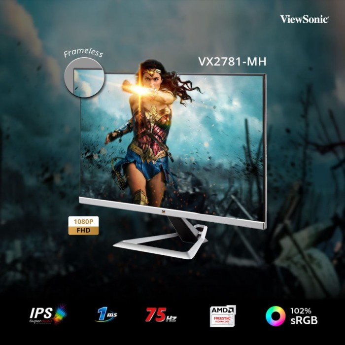 Màn hình Viewsonic 27" VX2781-MH IPS FHD 75Hz (HDMI,VGA) | BigBuy360 - bigbuy360.vn