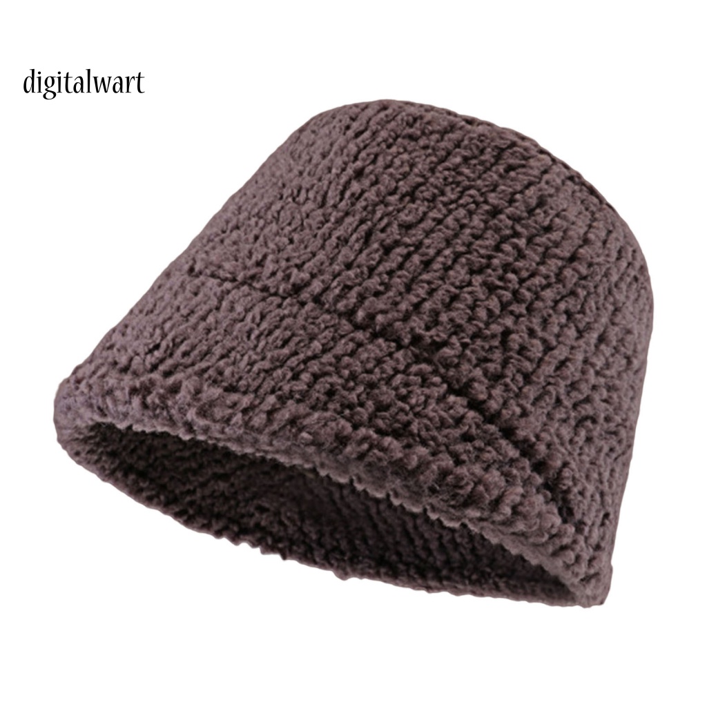 Kỹ Thuật Số| Nón Tai Bèo Dệt Kim Mềm Dày Dặn Màu Trơn Chống Lạnh Không Vành Kiểu Hàn Quốc Thời Trang Mùa Đông Cho Nữ