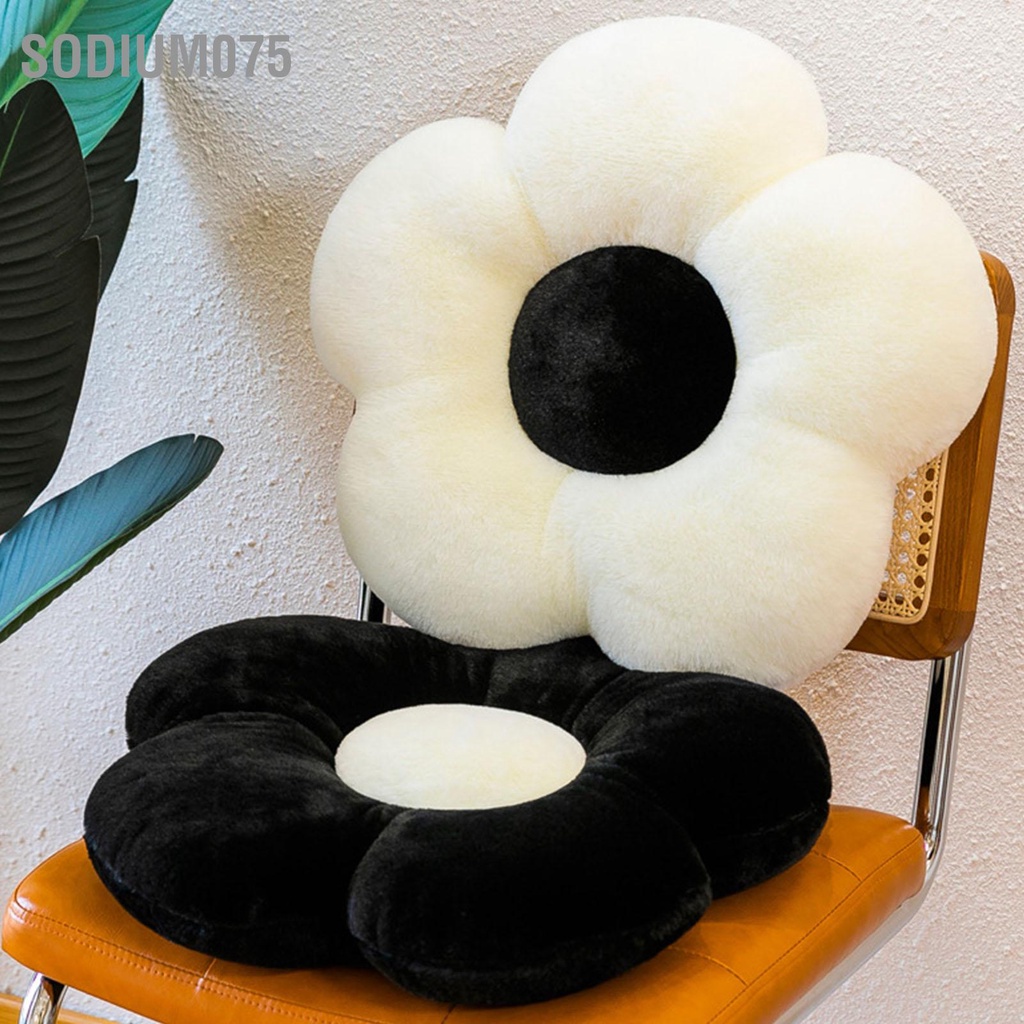Sodium075 Đệm Hình Hoa Dễ Thương  Gối Trang Trí Sang Trọng Mềm Mại Cho Phòng Ngủ Ghế Sofa Khách 19.7 Inch