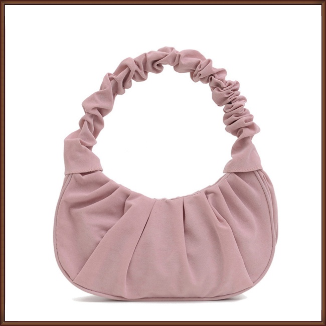 Túi Xách Da Xếp Ly Hình Đám Mây Thời Trang Cho Nữ