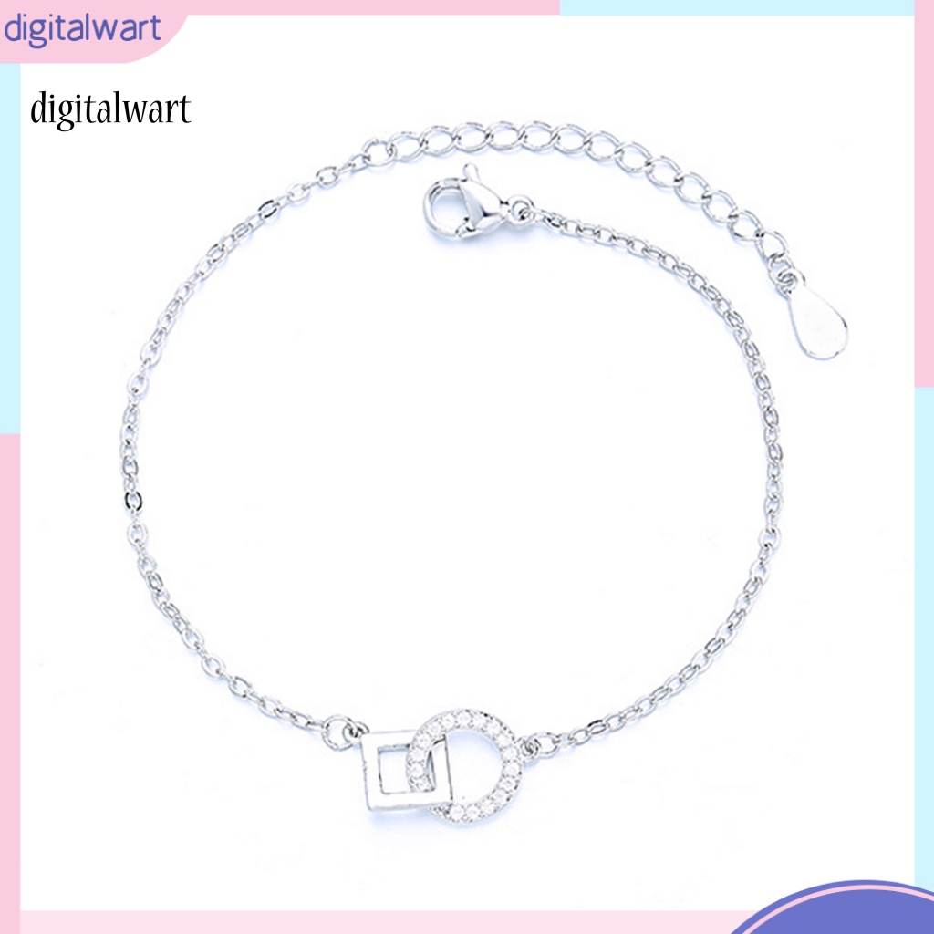 Kỹ Thuật Số| Vòng Đeo Tay Đính Đá Lấp Lánh Thời Trang Dành Cho Nữ