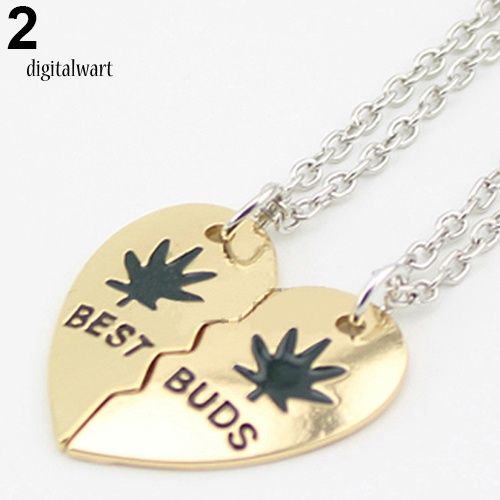 Kỹ Thuật Số| Vòng cổ Mặt Hình Lá Cây Trái Tim Unisex