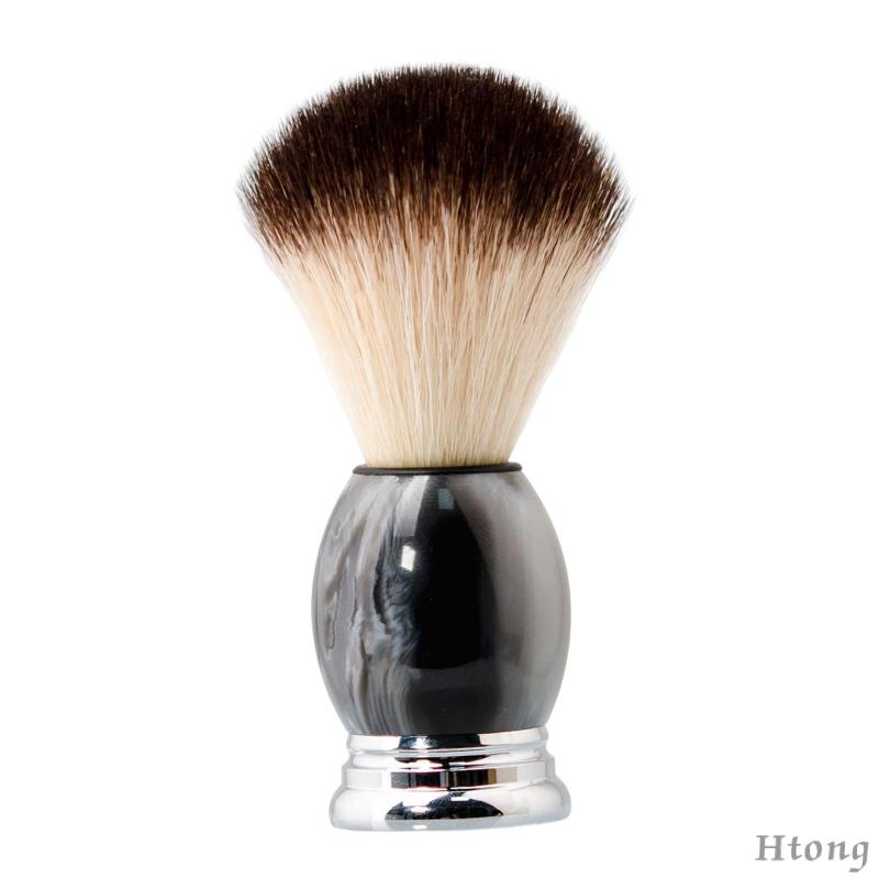 Bàn Chải Cạo Râu Bằng Hợp Kim Nhôm Tay Cầm Nhựa Resin Cho Nam