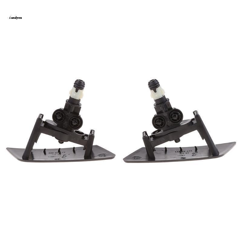 ✿ 1 Cặp Vòi Phun Nước Rửa Đèn Pha Trái Phải Cho Citroen C4