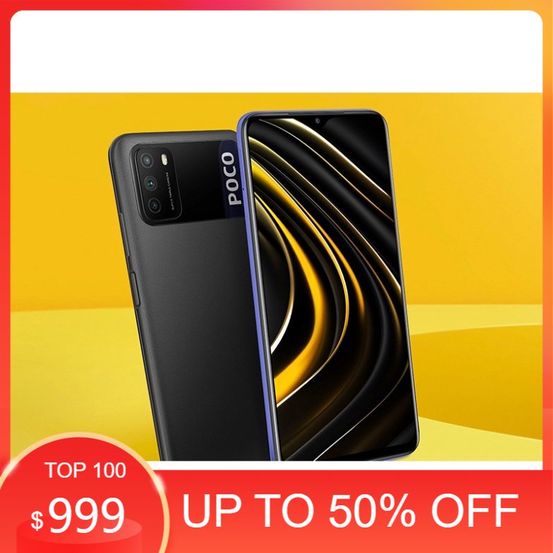 ( sale)Điện thoại Xiaomi POCO M3 (4GB/128GB) Chính hãng mới 100% Có Tiếng Việt - 1 Đổi 1 - Bảo Hành 1 Năm | BigBuy360 - bigbuy360.vn