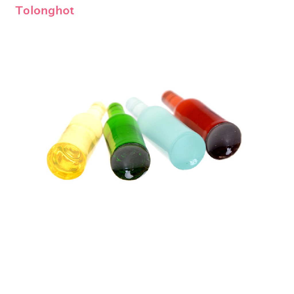 Set 6 Chai Rượu mini Tỉ Lệ 1: 12 Dùng Để Trang Trí Nhà Búp Bê