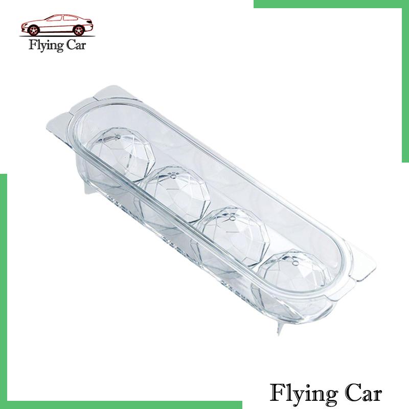 [Lzdjfmy2] Khay Làm Đá Hình Cầu Bằng Chất Liệu Cấp Thực Phẩm Tái Sử Dụng Được Cho Bia