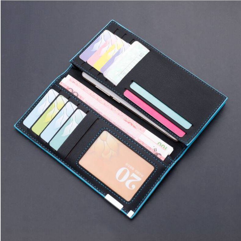 Sbh Ví Da pu Dáng Dài Sức Chứa Lớn Có Nhiều Ngăn Đựng Thẻ In Hình anime chainsaw man Thời Trang Cho Học Sinh shb