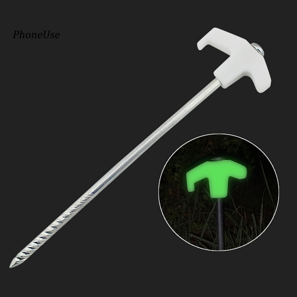 Pu Bộ 5 Đinh Vít Dạ Quang Chống Oxy Hóa Tiện Dụng Cắm Trại