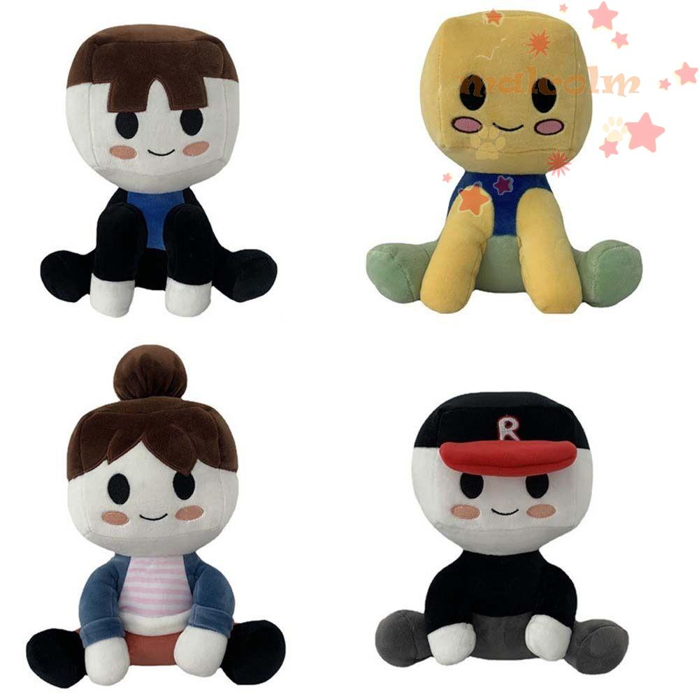 Đồ chơi nhồi bông Hình Các Con Vật Hoạt Hình Đội Mũ Đen Trang Trí Nhà Cửa