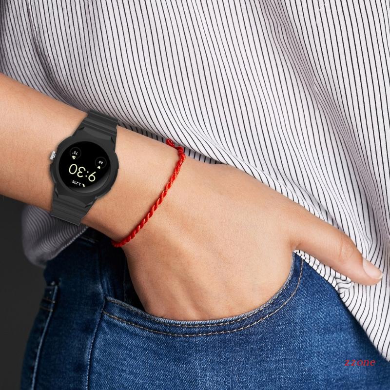 Dây Đeo Thay Thế Bằng Silicone Thoáng Khí Tháo Gỡ Nhanh Cho Đồng Hồ Thông Minh