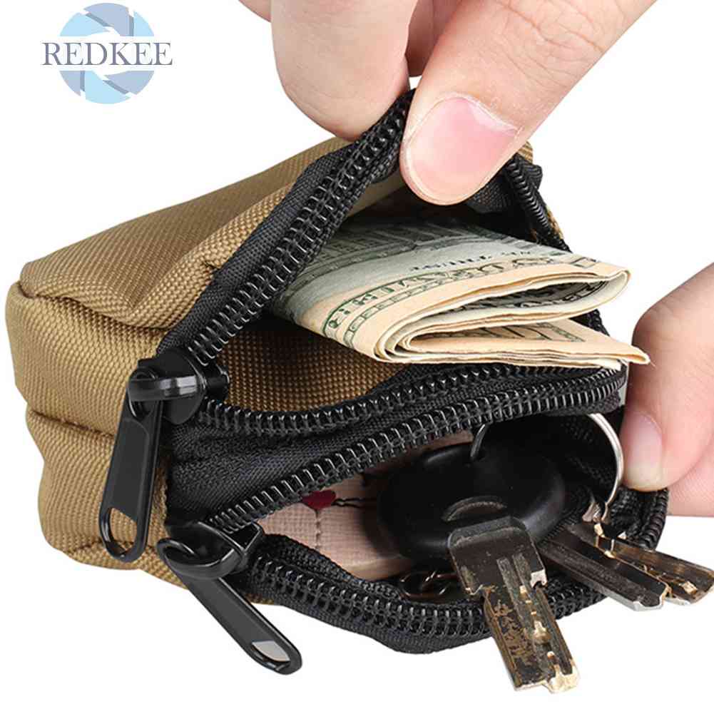 Túi Đựng Tiền Xu Chìa Khóa Đeo Hông Tiện Dụng Khi Đi Cắm Trại