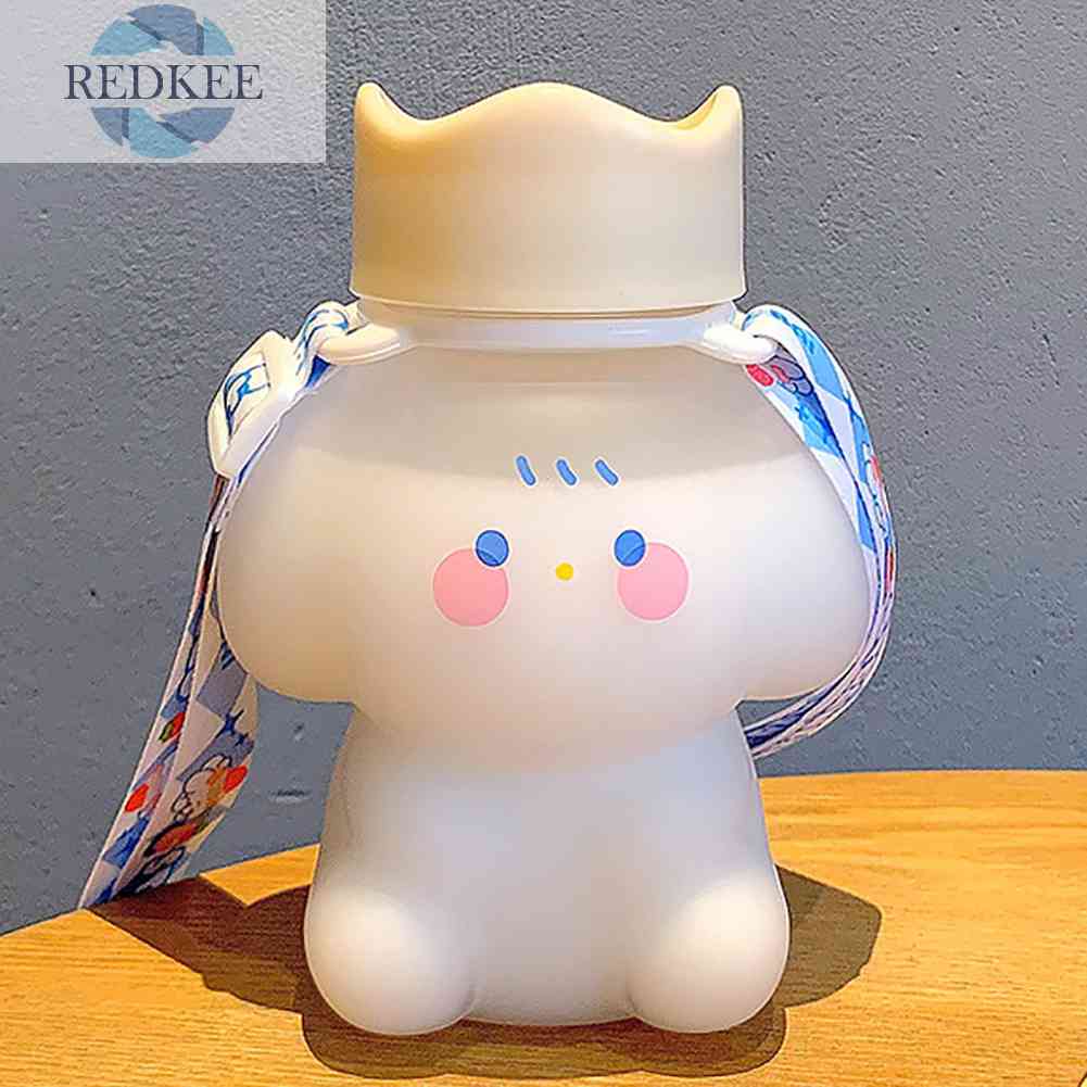 Bình Nước 800ML Họa Tiết Hoạt Hình Dễ Thương